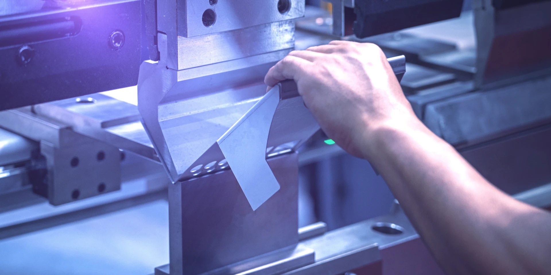 Metall aus einer Palette